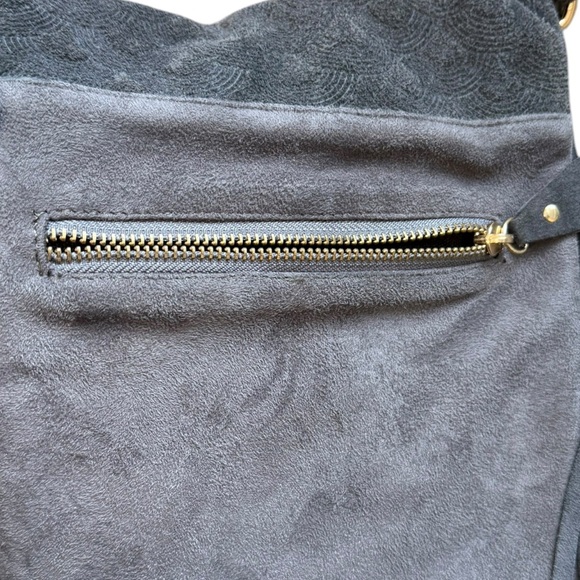 Street Level Faux Suede gray Purse - Picture 11 of 15